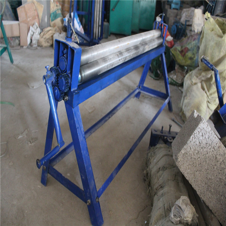 万尊 电动两辊卷板机 手动动烟筒卷圆机 保温铁皮卷筒机