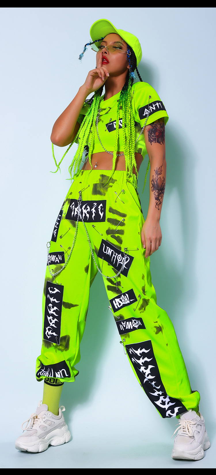 靡瑟品 ds演出服女新款性感夜店dj服装夜场爵士舞酒吧gogo领舞