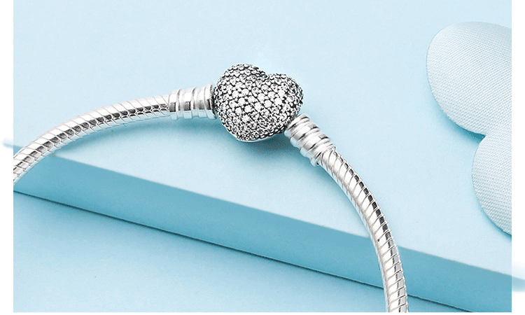 冷门产品手工diy潘家基础手链女桃心蛇骨裸链diy手工饰品新品上市