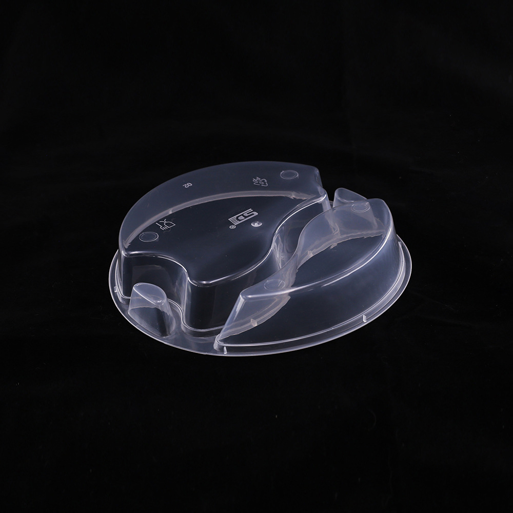 一次性餐盒圆形带盖美式加厚便当打包外卖饭盒 1500ml150套-阿里巴巴