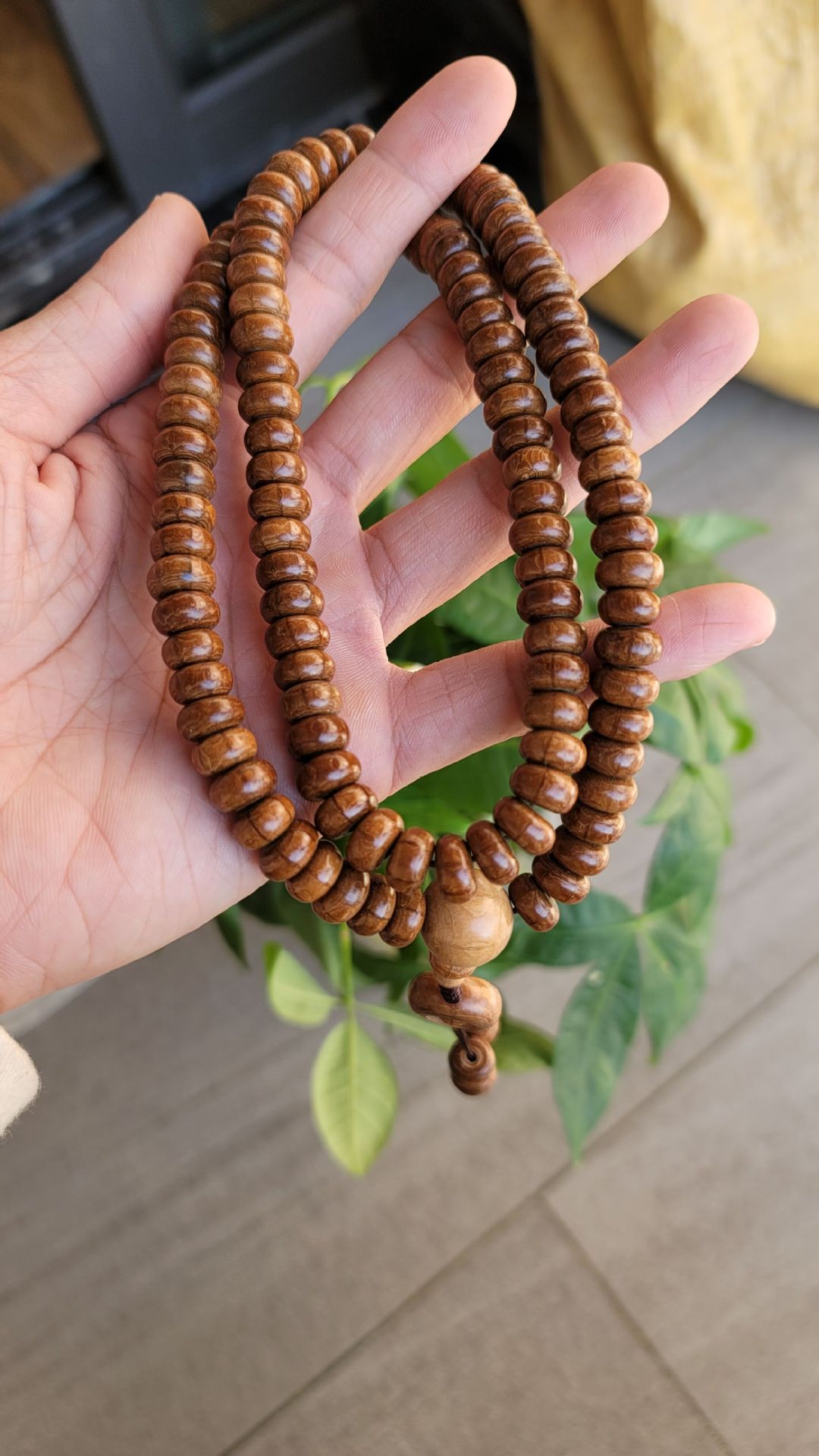 五台山六道木手串 降龙木 老料10mm 佛珠念珠手串 文玩念珠手链-阿里