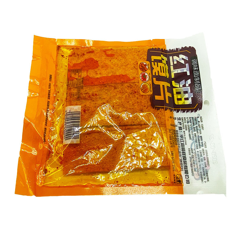 食品批发 吴婷红油馍片82g休闲麻辣零食辣片 辣条混批