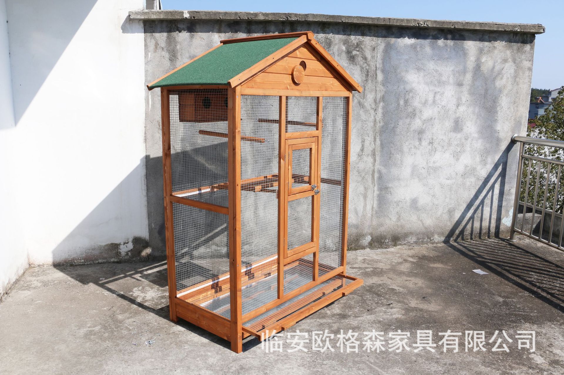 宠物鸟笼饲养箱长尾小鹦鹉育种筑巢鸟鸟舍木笼子箱鸟窝