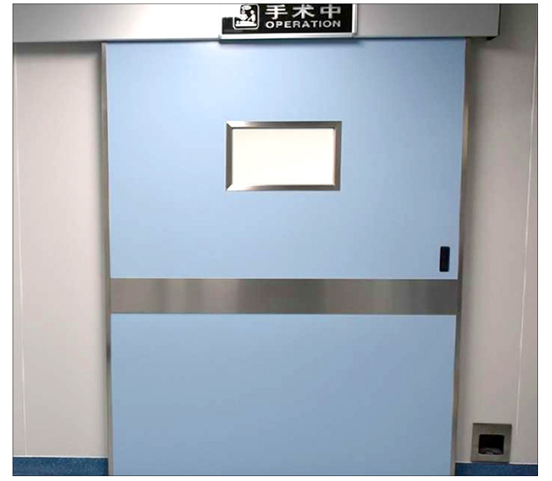 现货供应医院用防辐射脚感应手术室门 气密门 自动门感应门 定制