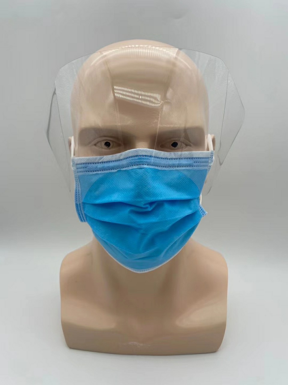face shield mask一次性防护眼罩口罩面罩跨境爆款工厂直销现货