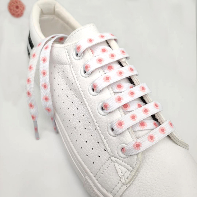 权志龙同款小雏菊扁印字鞋带 适配1970s帆布空军一号aj1运动鞋带