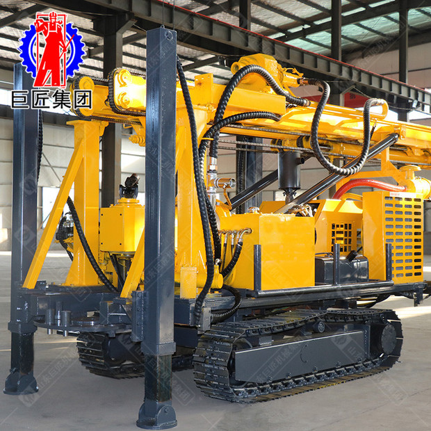 机械式顶驱打井设备 履带式勘探绳索取芯钻机 水气两用大型打井机