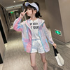 Sun protection clothing for girls 2021 summer new pattern Kids Light and thin air conditioner CUHK Korean Edition Sunscreen coat