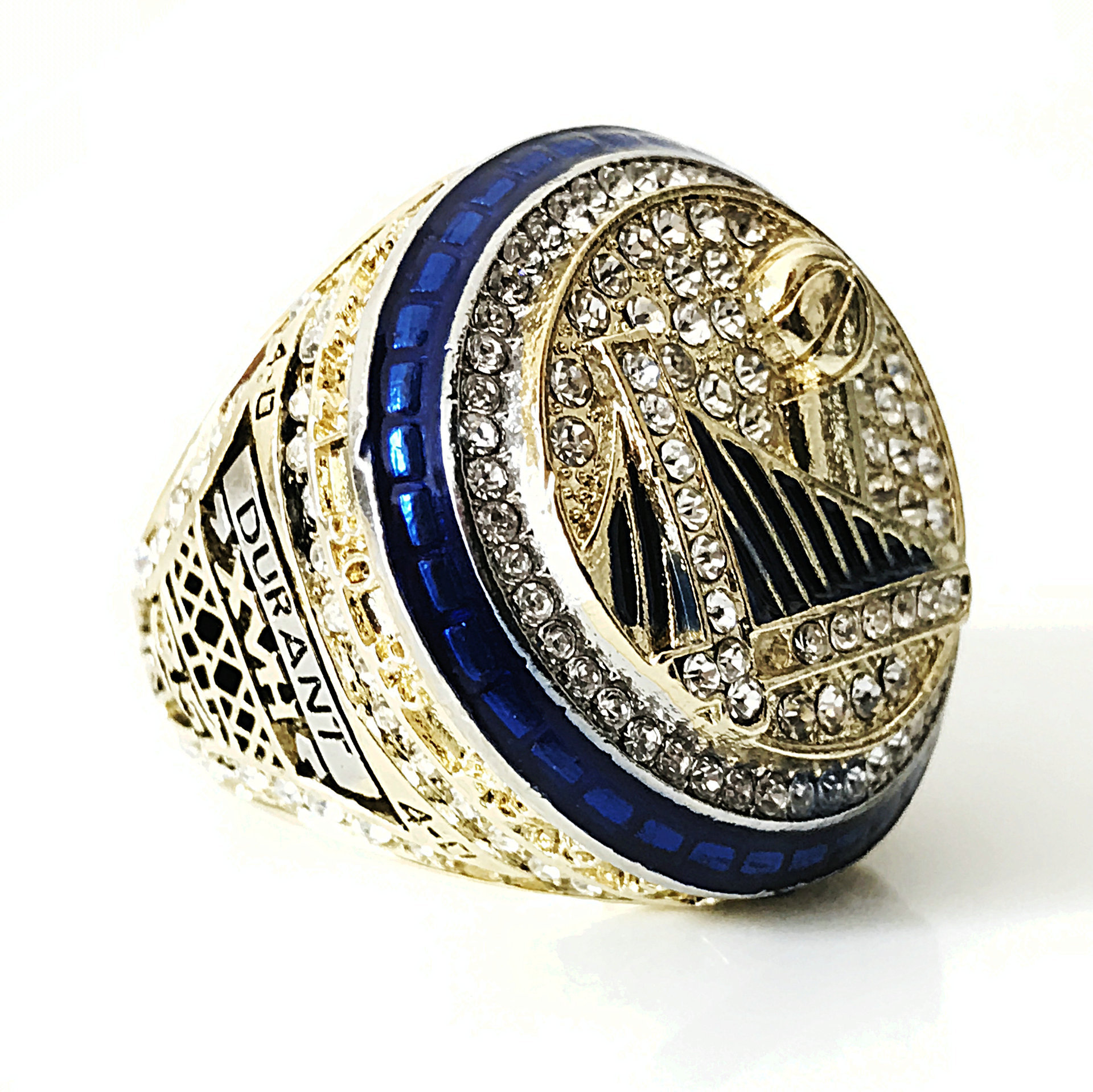 欧美热卖亚马逊2017金州勇士队nba篮球联盟冠军戒指男士指环