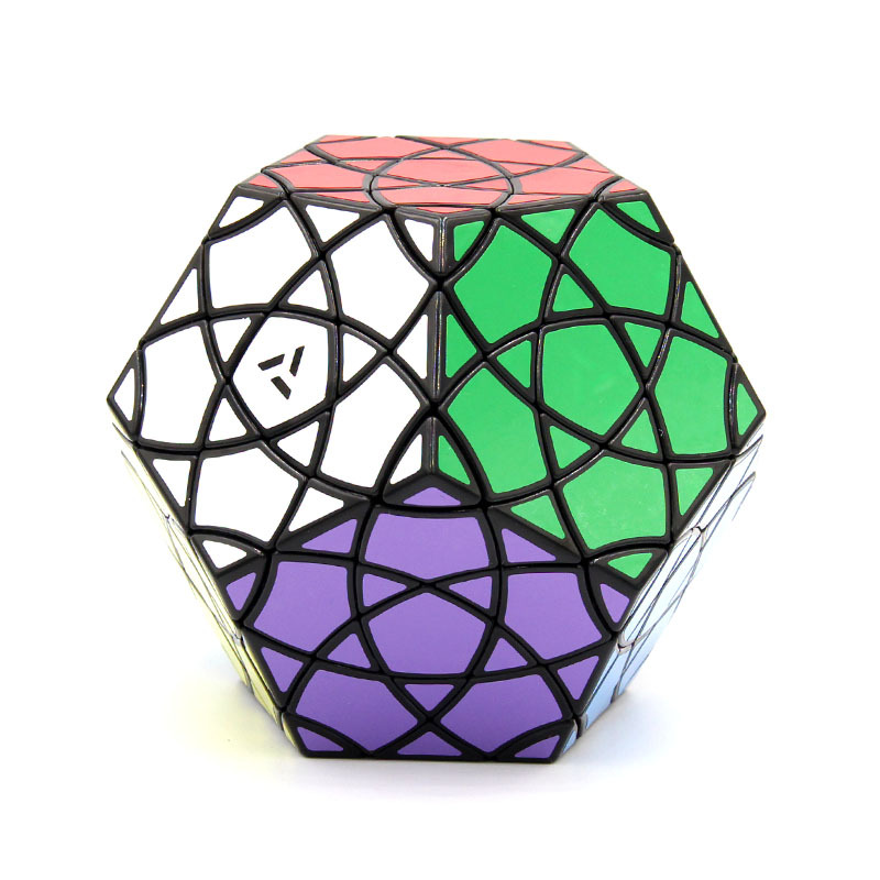 红棉金紫荆五魔方mf8异形龙珠转棱紫金花高难度益智魔方批发