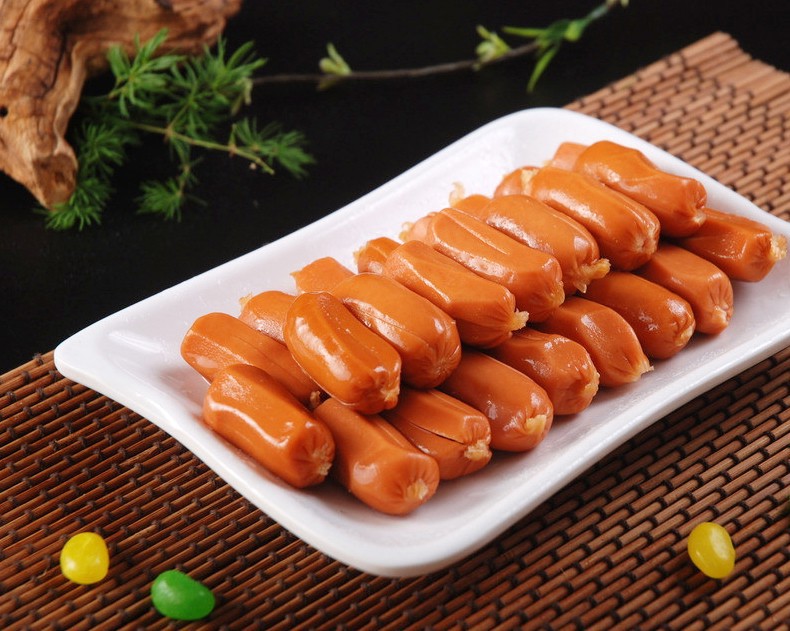 荷美尔小牛qq肠 1kg 60根 5cm 香肠 烤肠 野外烧烤 火锅原料