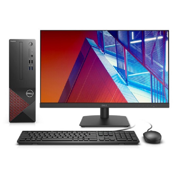 dell/戴尔vostro3681 十代i5-10400商用办公设计用台式机电脑整机
