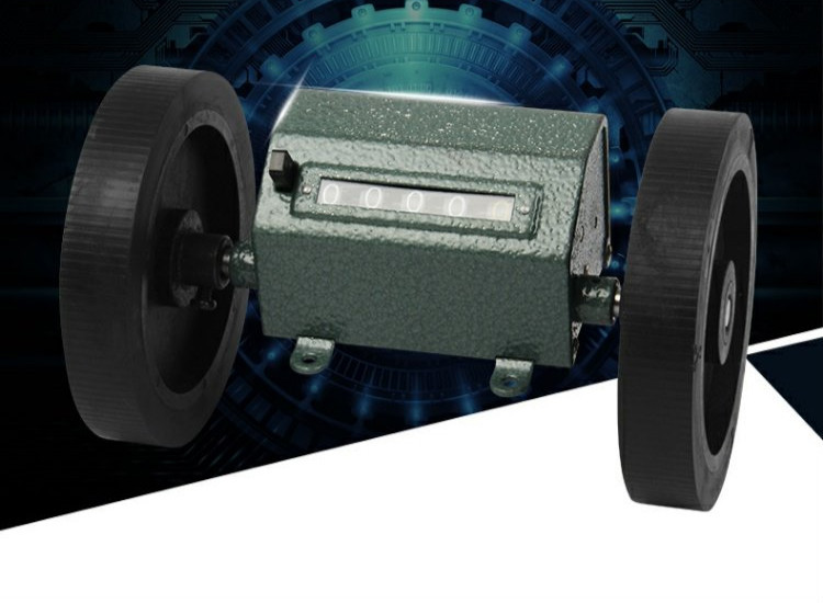 z96-f计米器 滚轮式计码器纺织机验布机机械式计米表计数器