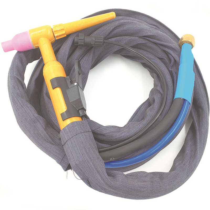 氩弧焊枪qq300a风冷分体橡胶焊把线10米带线焊枪氩弧焊枪配件