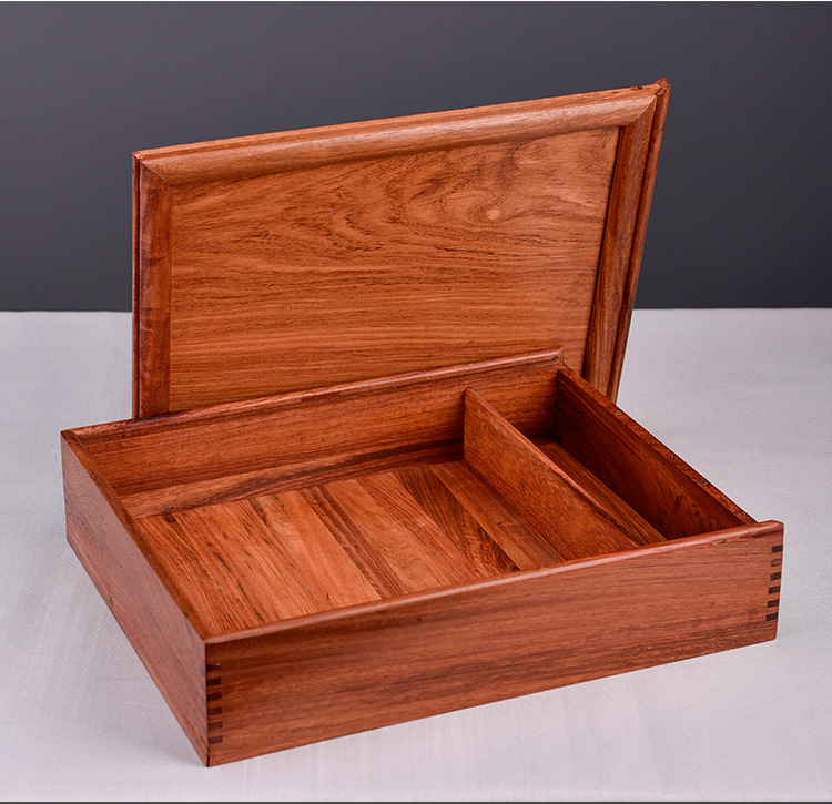 仙游缅甸花梨木5#6#中国象棋盒高档工艺礼品套装 工厂可加工定制