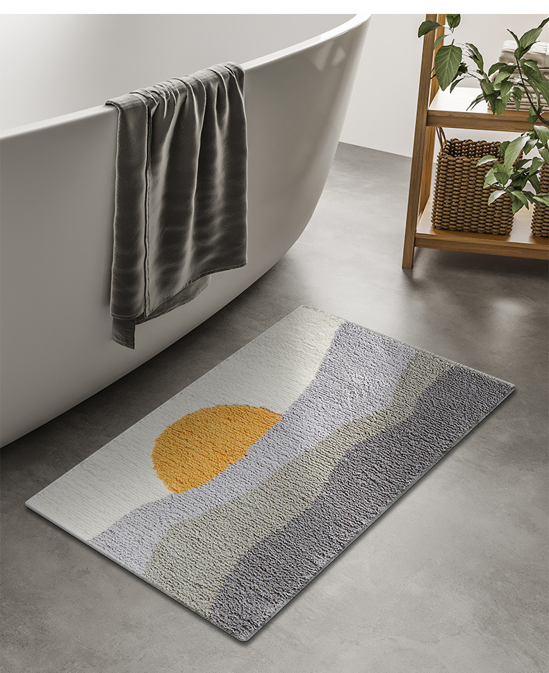 卫生间地垫浴室吸水垫门口防滑垫子卫浴进门门垫卧室地毯厨房脚垫