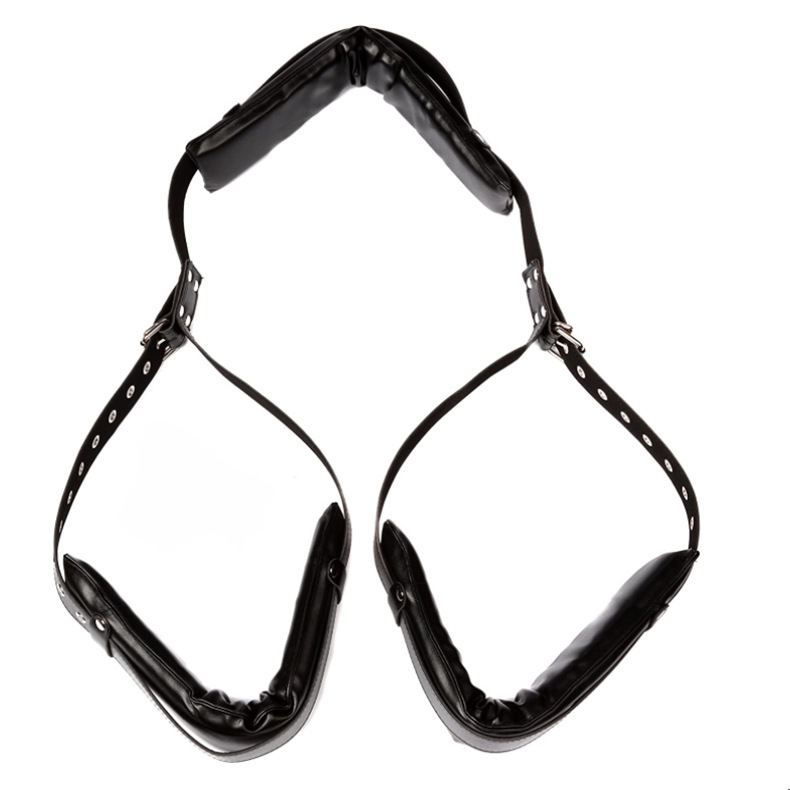 sm分腿器成人用品情趣玩具窥阴器张腿束缚带调情刑具搭配眼罩批发