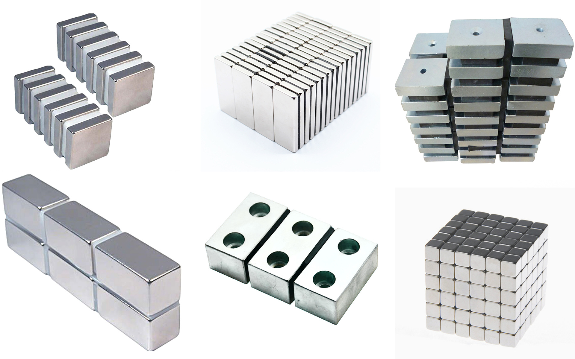 钕铁硼圆形强力磁铁现货沉孔带孔强磁小磁铁方形带孔磁铁异形磁铁