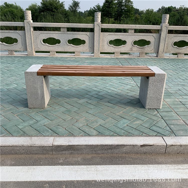 厂家批发石雕坐凳 公园大理石长方形石雕凳子 石凳子  欢迎选购