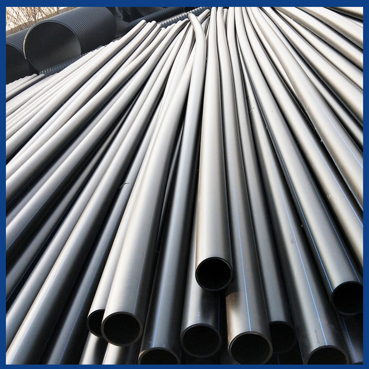 hdpe电力管地埋安装使用时间长hdpe电力电缆保护管黑色