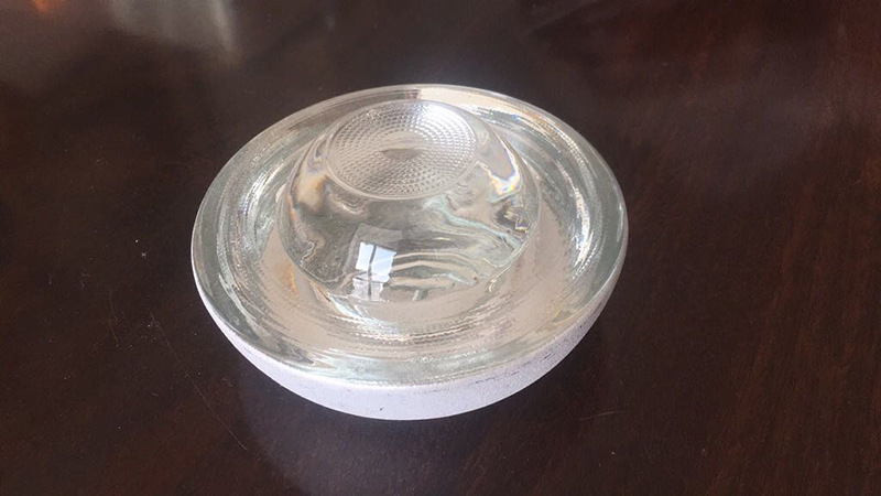 反光玻璃道钉360度钢化高晶硅玻璃道钉夜精灵凸起路标半球状晶体