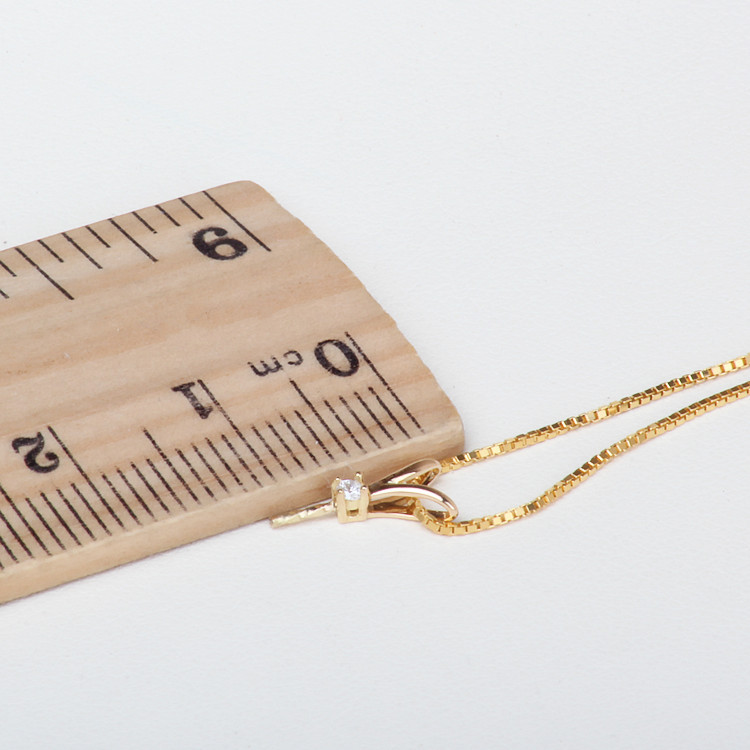 diy配件 g18k金v字母小白兔吊坠项链坠子空托女款半成品珍珠配饰