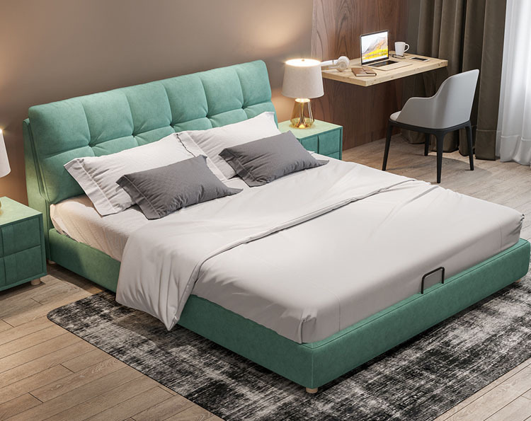 5米婚床1.8储物主卧布艺双人床