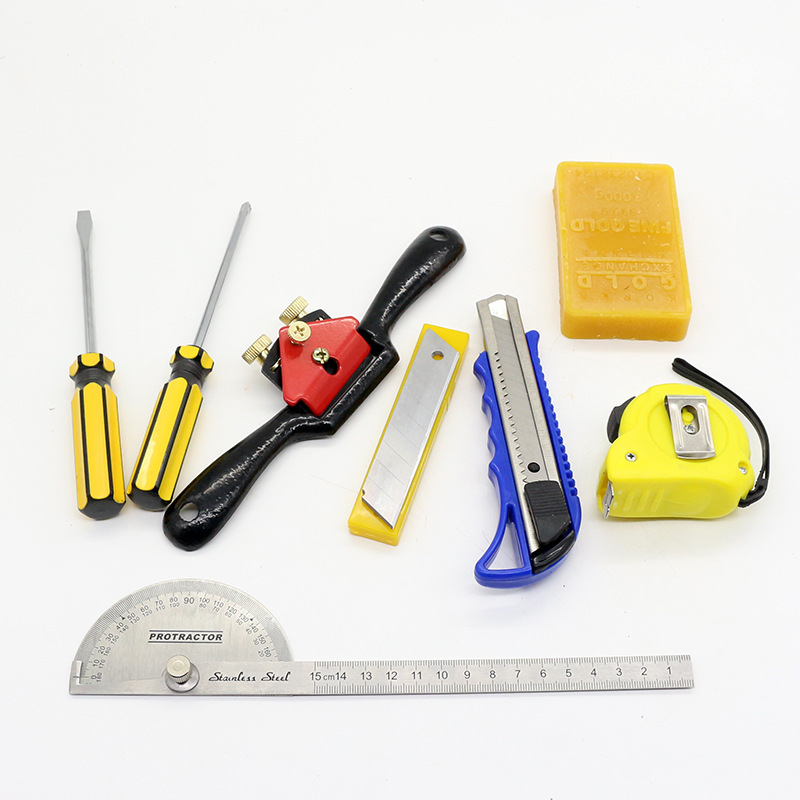 木工工具大全 木凿木刨手工锯木艺diy工具箱木匠手工工具组合套装