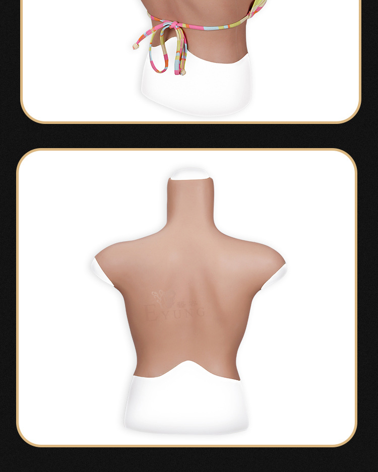 艺容七代硅胶义乳假胸假乳房伪娘cos仿真义乳cd伪娘用品一个代发