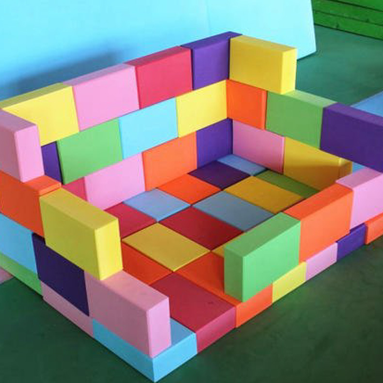 幼儿园大型eva积木砖头淘气堡泡沫瑜伽软砖块儿童积木玩具砖