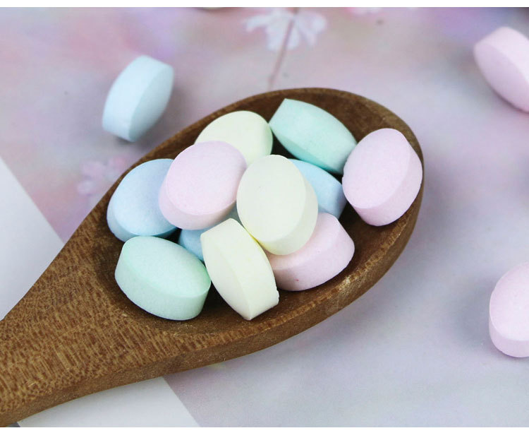 起劲 彩色水果味无糖薄荷糖 压片糖果1公斤休闲零食厂家直销 贴牌