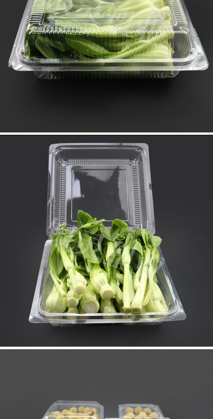 【特价促销】银灵水果盒41 蔬菜盒1公斤果盒厂家直销一次性果蔬盒