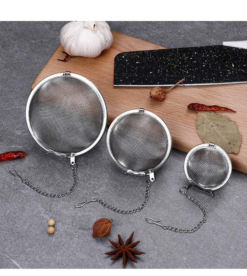 调味料球包304不锈钢卤料球调料包煲汤过滤味宝泡茶球炖肉香料盒