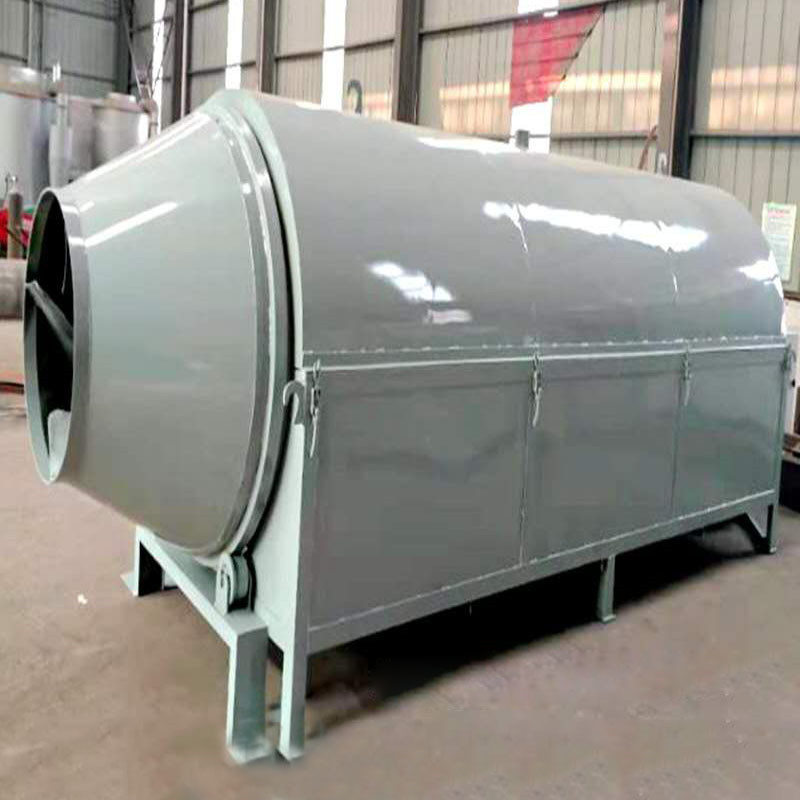 电加热粮食烘干机 大型滚筒式酒槽稻糠苞谷烘干机 炒料炒货机