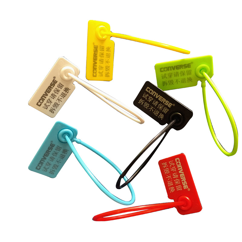 防盗扣球鞋衣服防拆扣塑料封条鞋子防掉防调包扣厂家直销定制