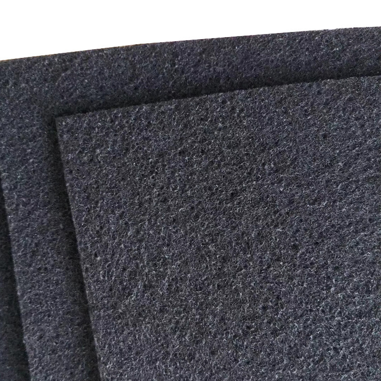 聚丙烯腈基活性炭纤维毡活性炭纤维棉烤漆房用活性炭纤维毡过滤棉
