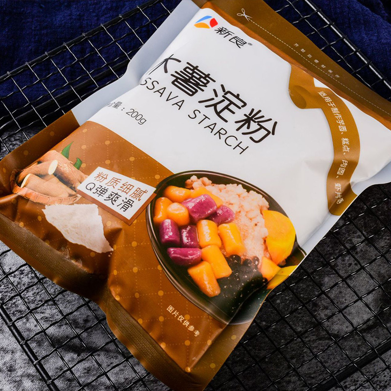 新良木薯淀粉200g 食用木薯粉自制芋圆珍珠烧仙草生粉 烘焙原料