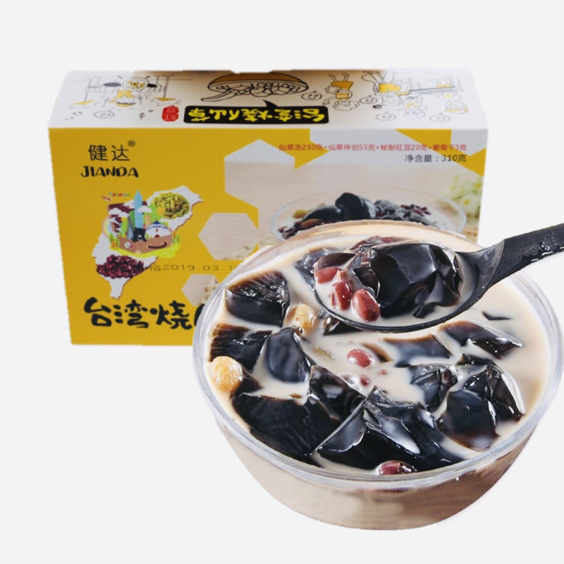 地摊货源健达烧仙草台湾红豆风味燕麦味即食休闲零食盒装310g批发