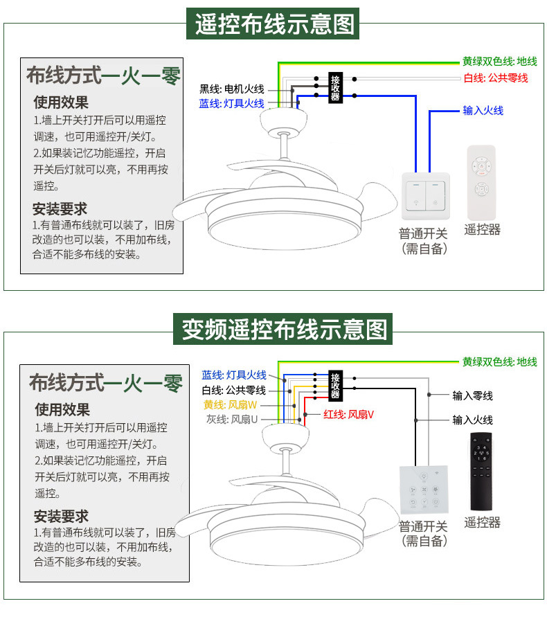 隐形吊扇灯 蓝牙音响客厅吊扇灯现代简约家用餐厅卧室led风扇灯