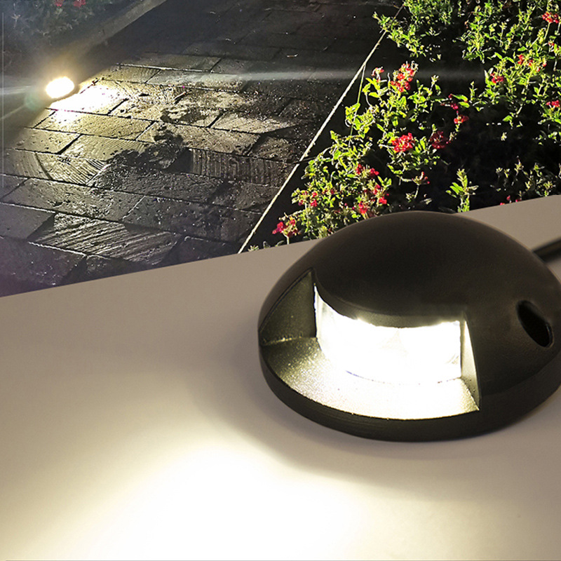 地埋灯led户外防水走廊过道埋地双头侧发光灯壁灯墙角灯花园草坪