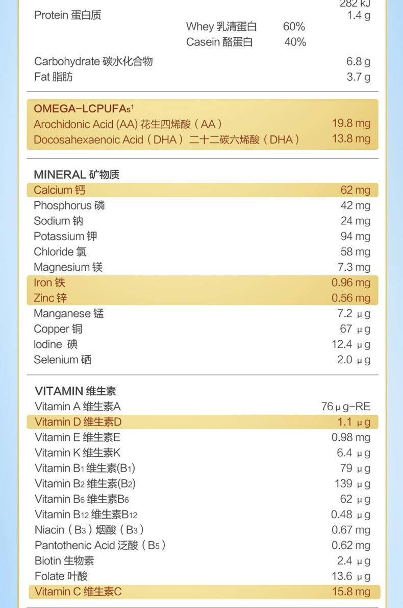 澳洲进口爱他美可瑞康aptamil金装1段奶粉婴幼奶粉一件代发招代理