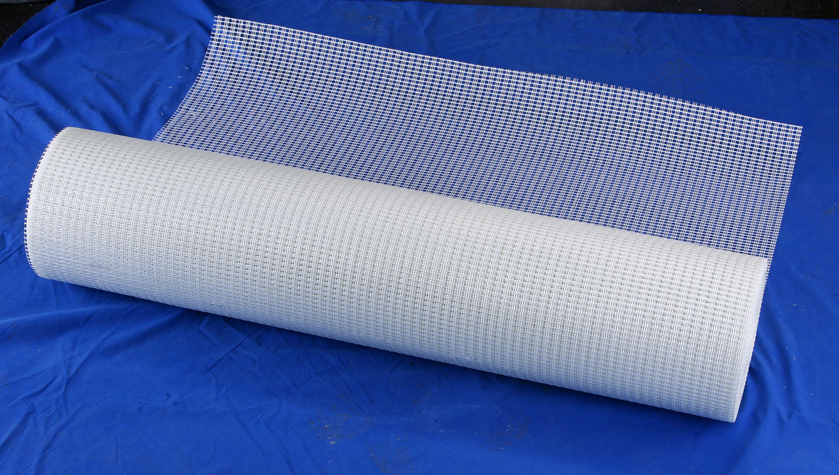 厂家直销eps线条专用网格布自粘玻纤网格布耐碱网格布