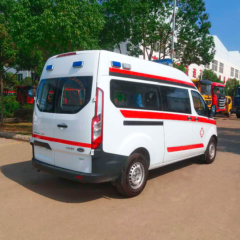 国六 汽油版 柴油版v362新全顺自动档长轴 负压救护车 120急救车