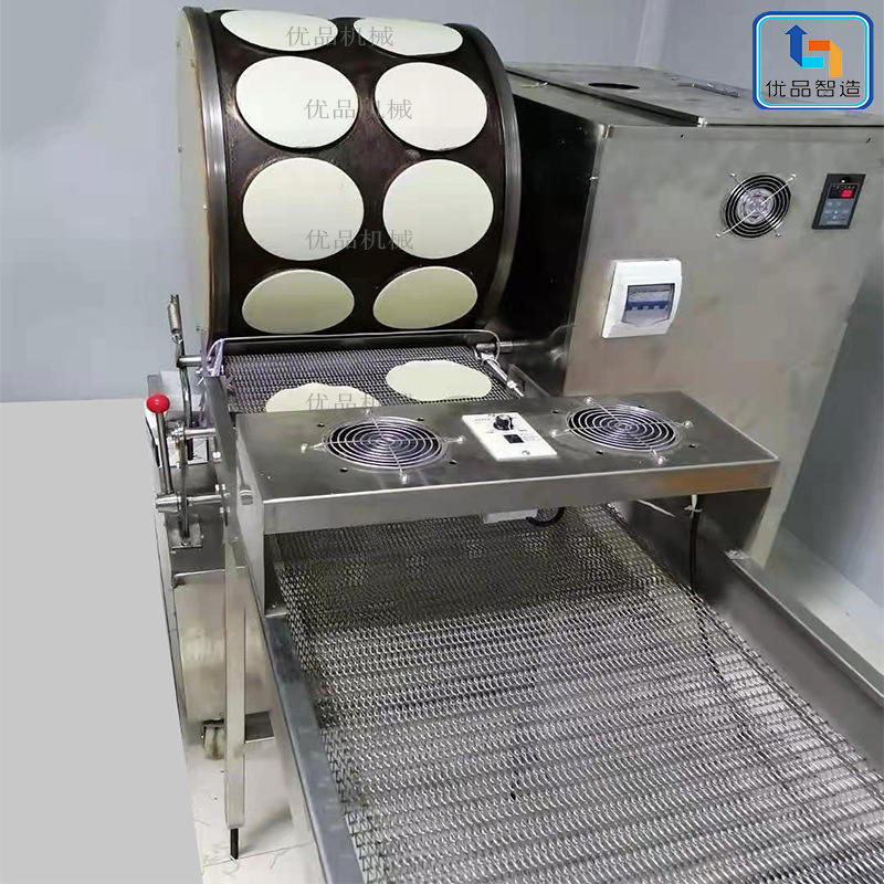 河南全自动春卷皮机 家用圆形春卷皮机 做春卷皮机器 春卷皮机
