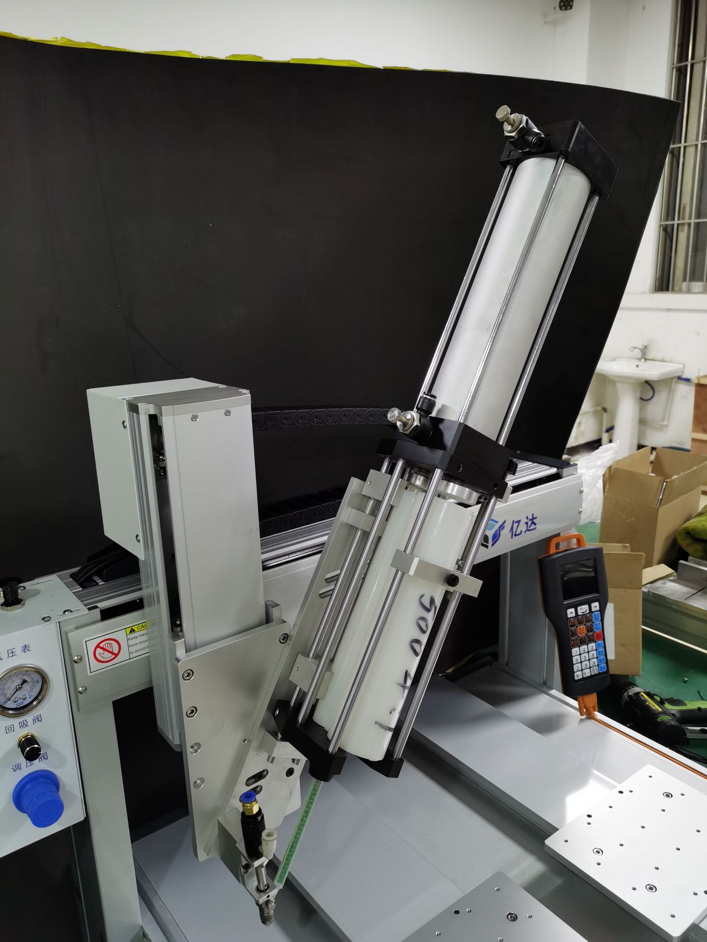 ab硅胶全自动点胶机400ml 单头双工位热熔胶uv胶智能打胶灌胶机