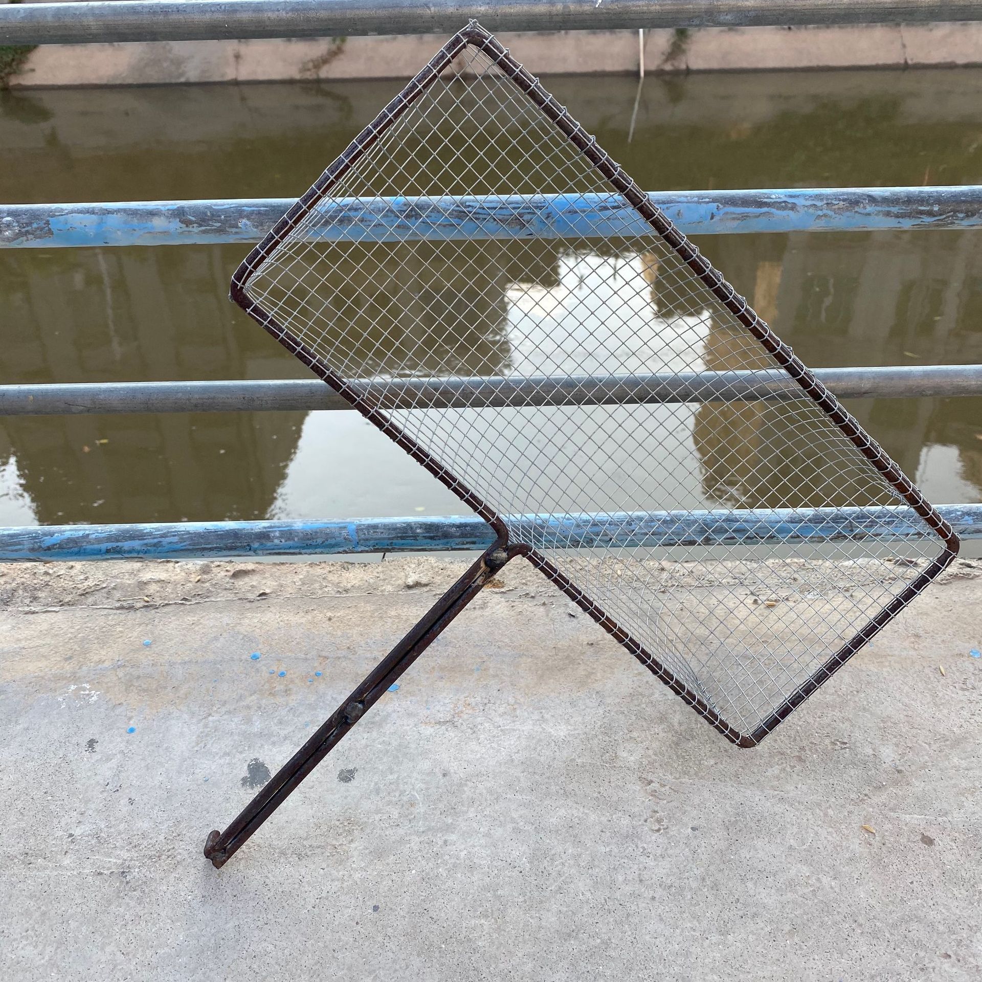 新品手工田螺筛扒网捞螺蛳神器抓螺蛳工具推网户外捞螺工具