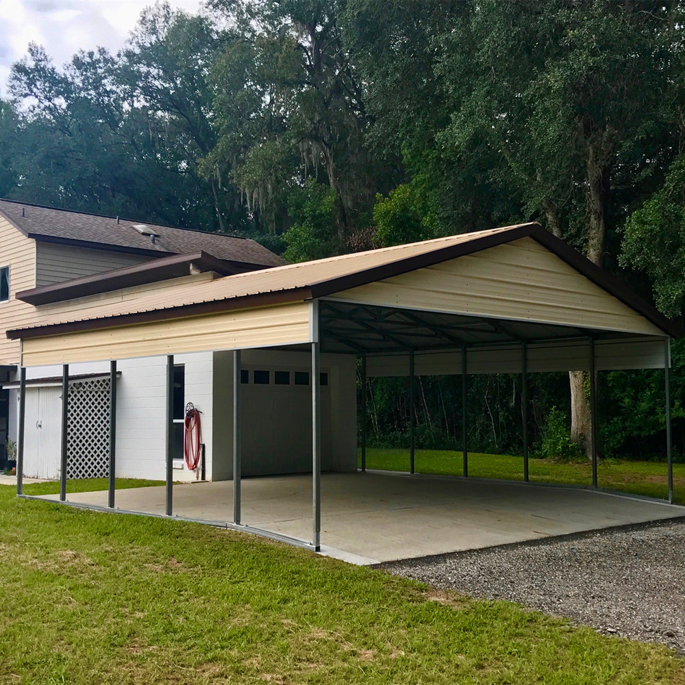 彩钢板 停车棚停车蓬别墅汽车 雨棚厂家批发汽车车棚-阿里巴巴