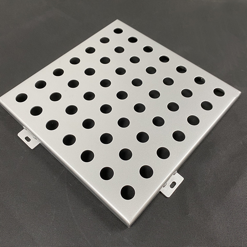 5mm冲孔铝单板外墙穿孔铝单板氟碳喷涂