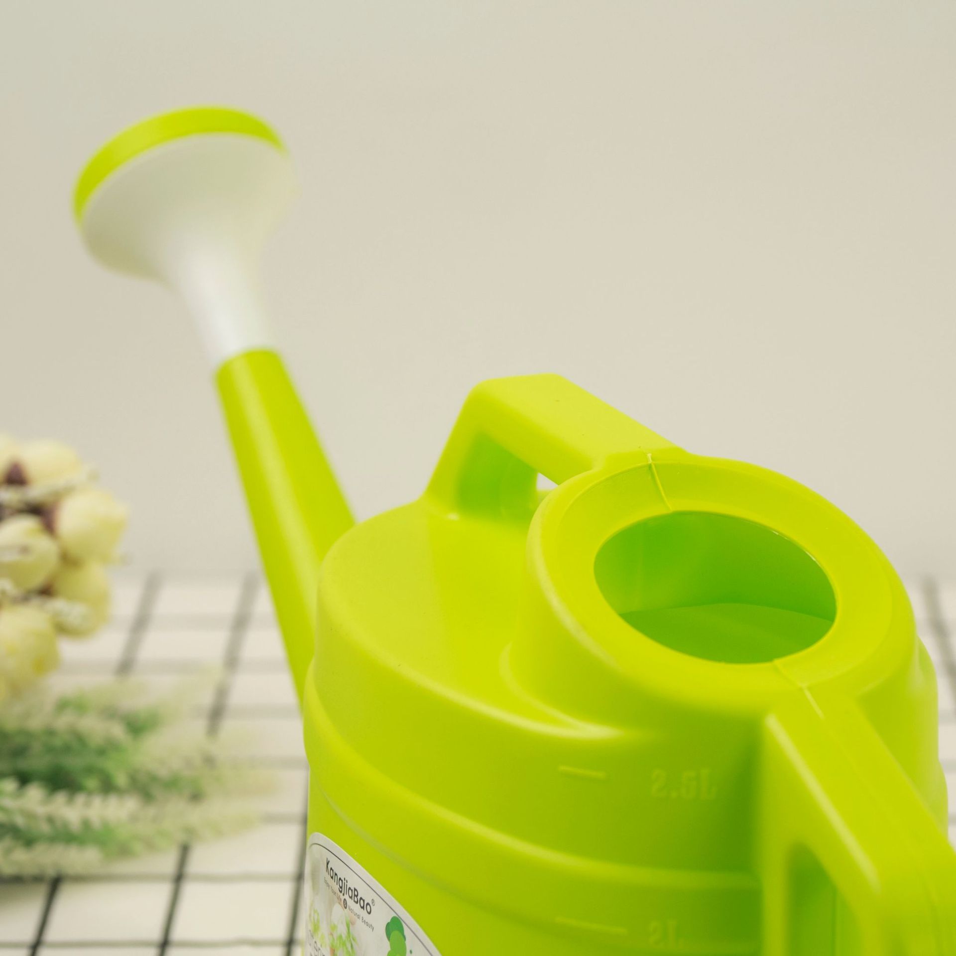 2.5l加厚淋花壶家用塑料浇花壶长嘴园艺小花洒养花洒水壶