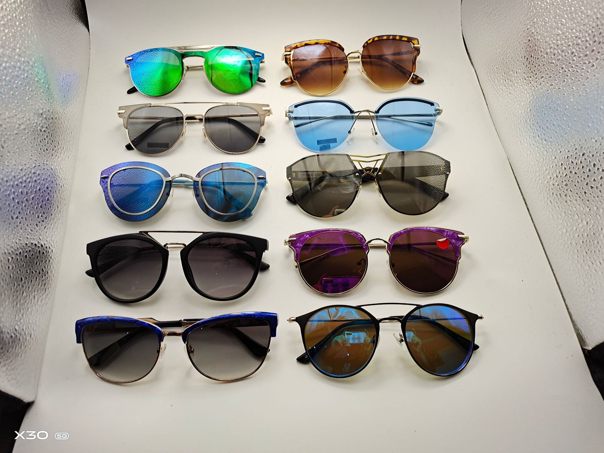Metal Sunglasses Mixed Batch Metal Frame Sun Glasses Wholesale Sunglasses Men's Random Stall Glasses Wholesale